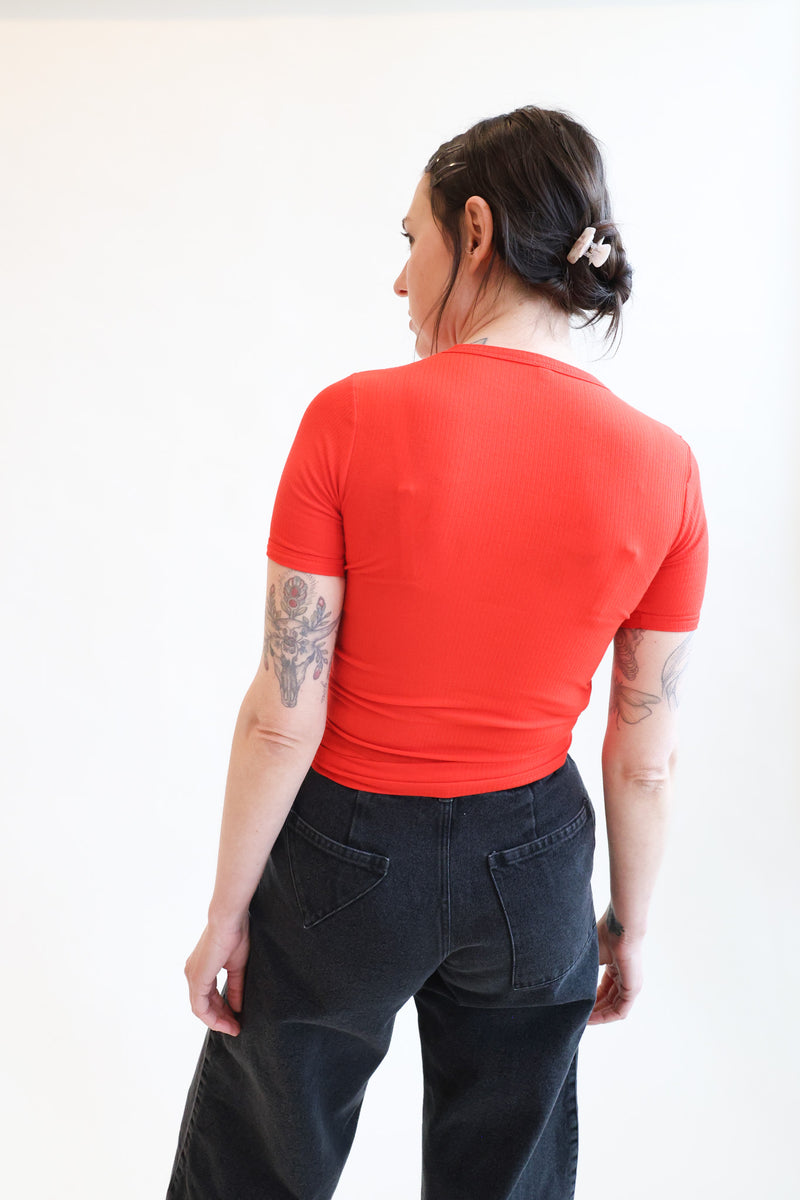 Heart Tee Shirt My Red