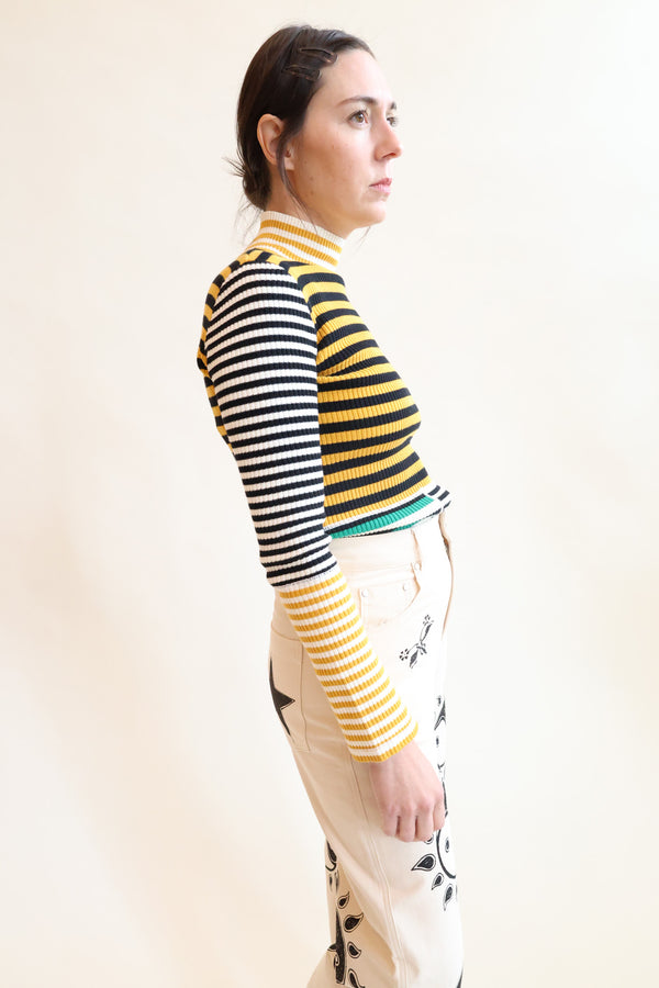 Cecil Top Multi Stripe