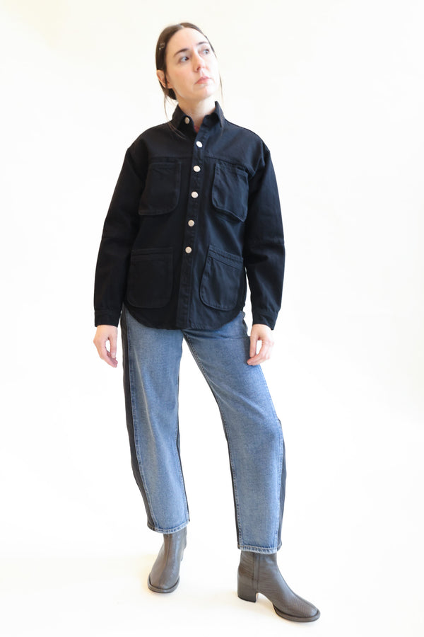 Work Shirt Washed Black