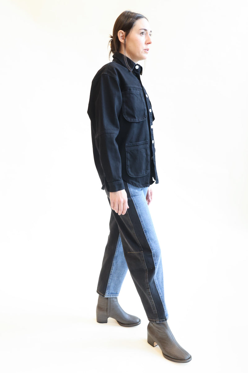 Work Shirt Washed Black