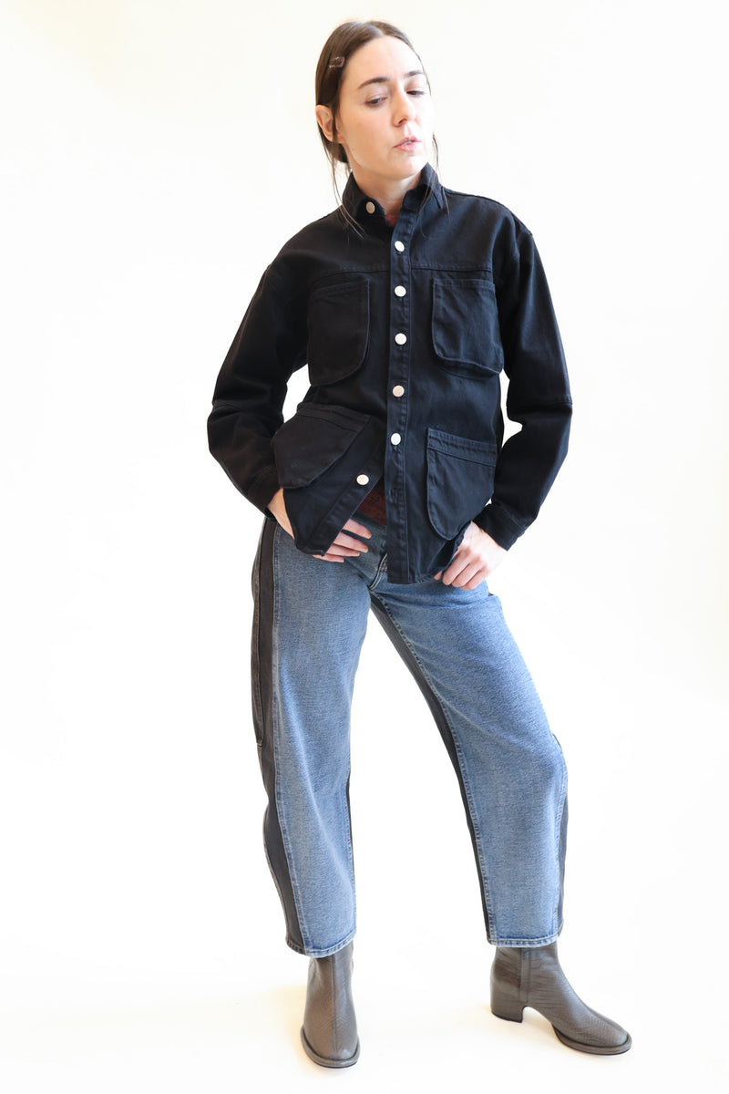 Work Shirt Washed Black