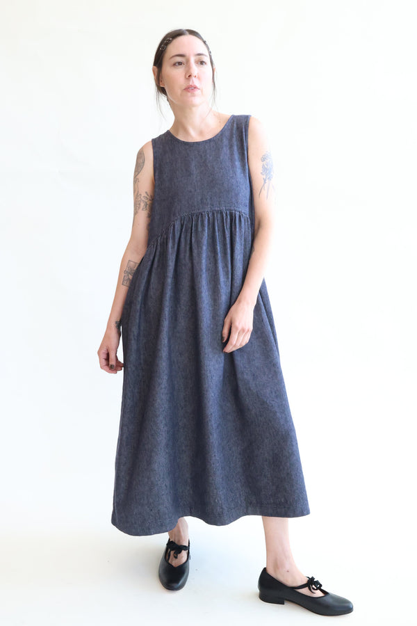C/L Denim Dress Navy