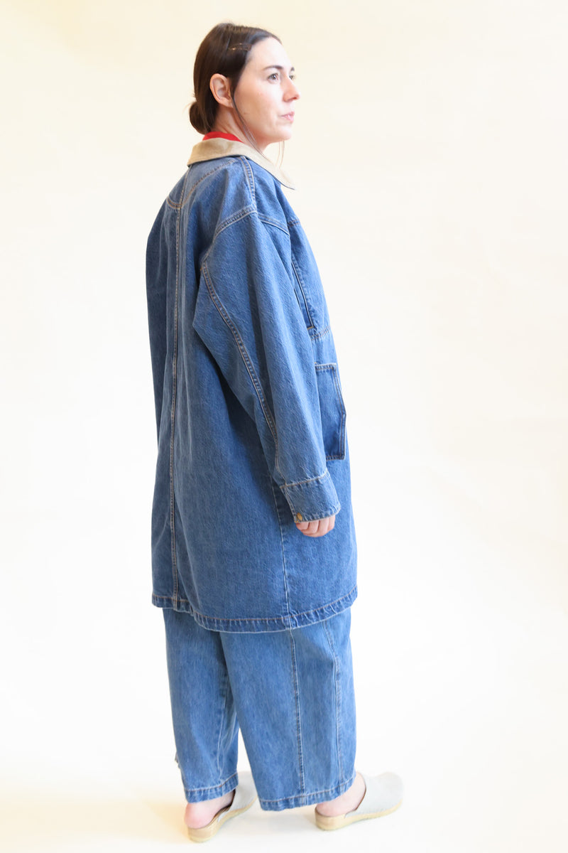 Town and Country Coat Medium Blue