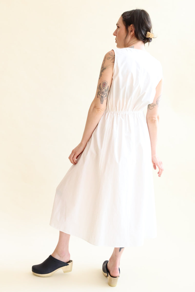 Mercer Dress White