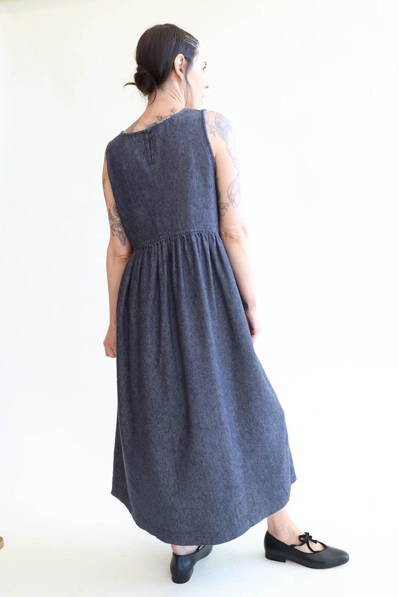 C/L Denim Dress Navy