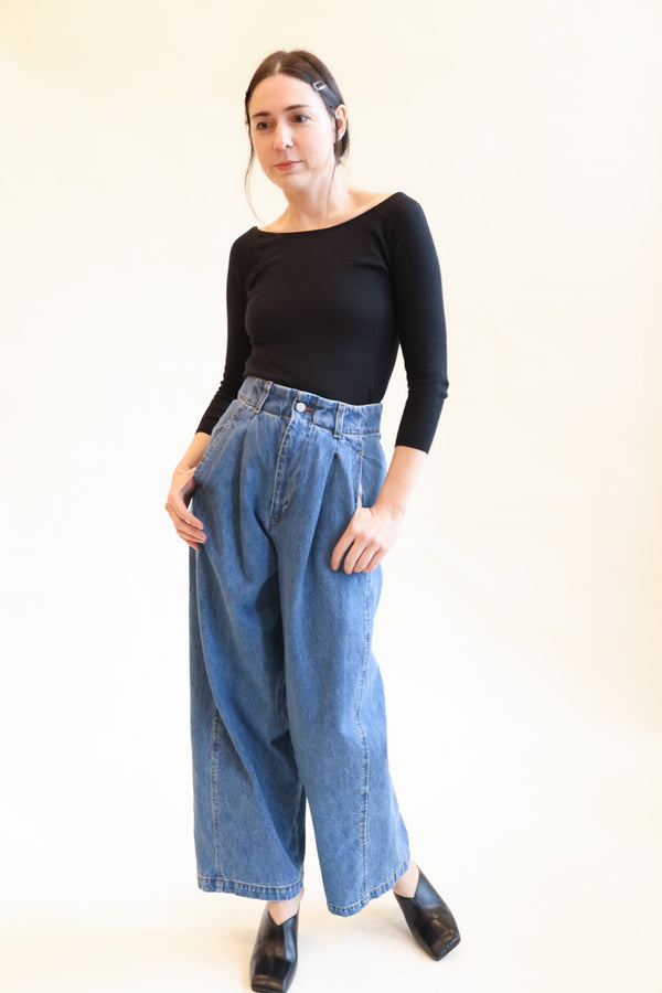 Emil Pant Medium Blue