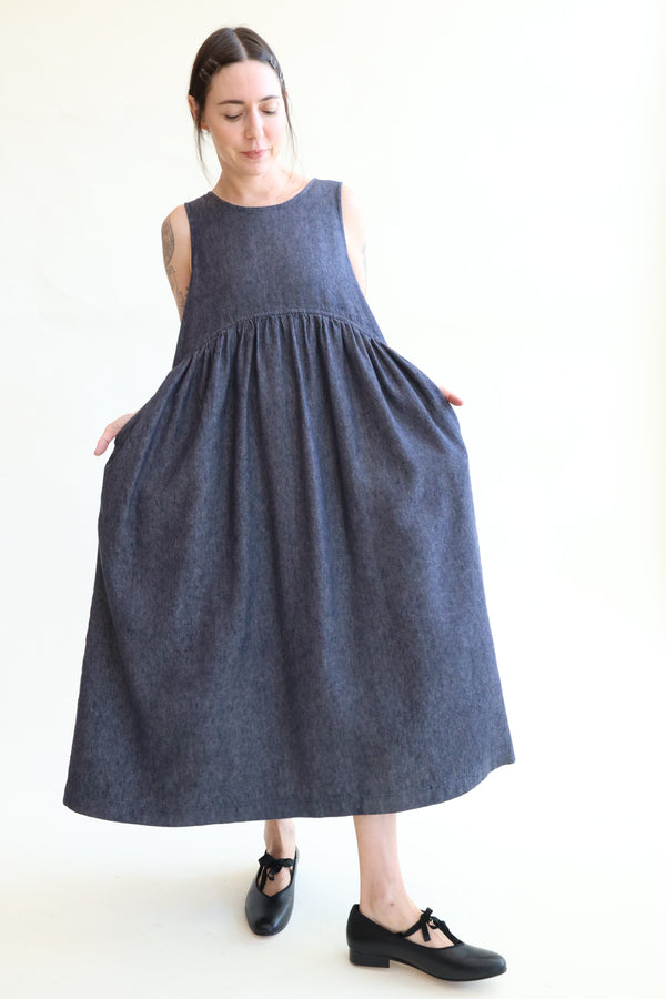 C/L Denim Dress Navy