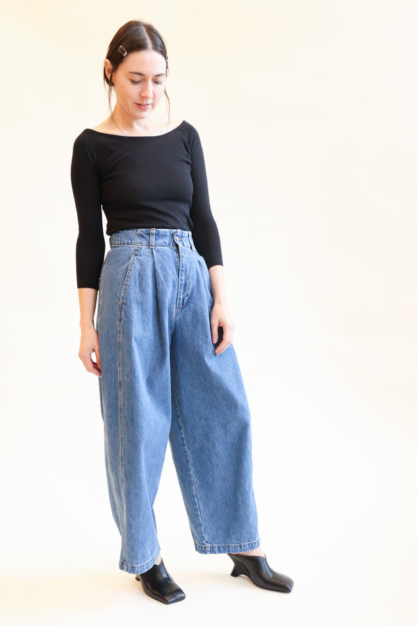 Emil Pant Medium Blue