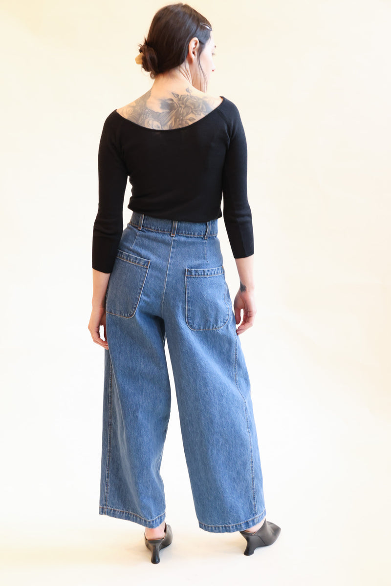 Emil Pant Medium Blue