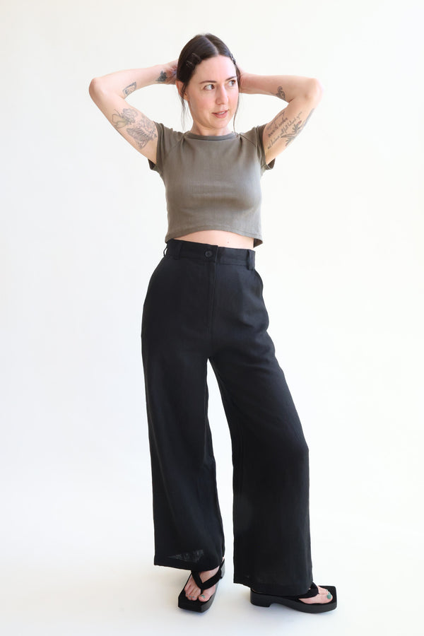 Avery Trouser Black