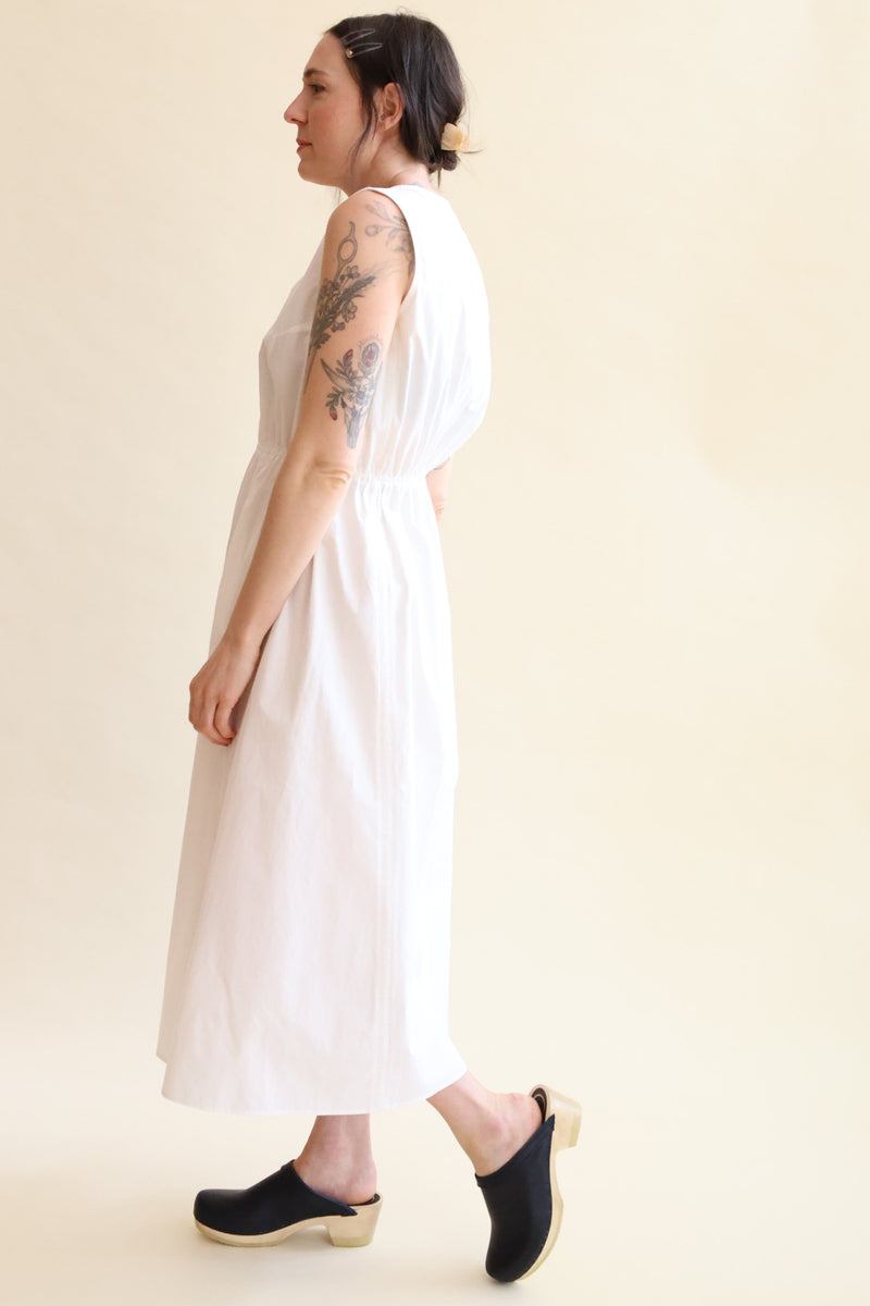 Mercer Dress White