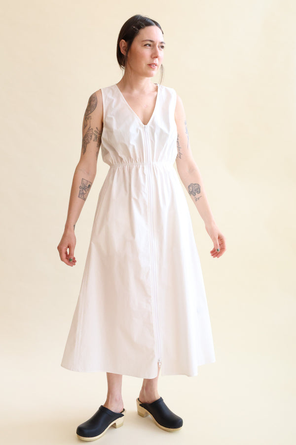 Mercer Dress White