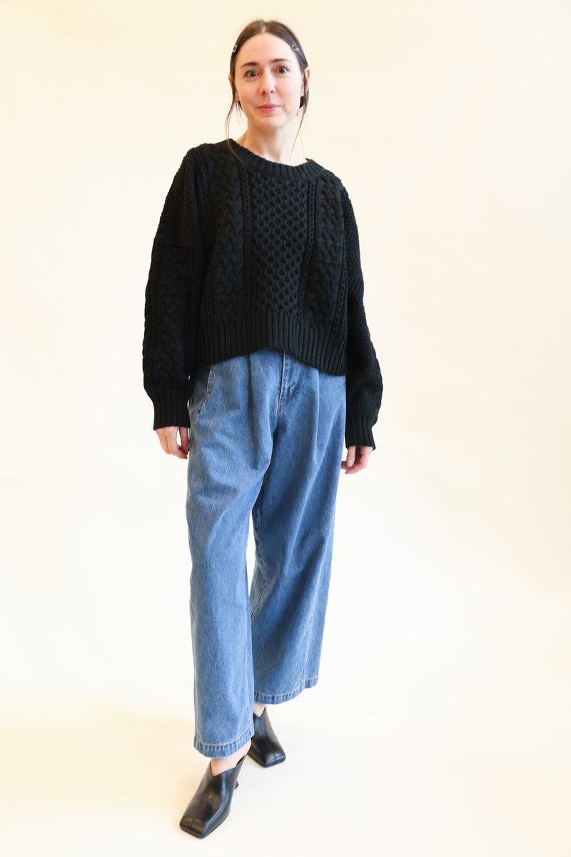 Fisherman Sweater Onyx