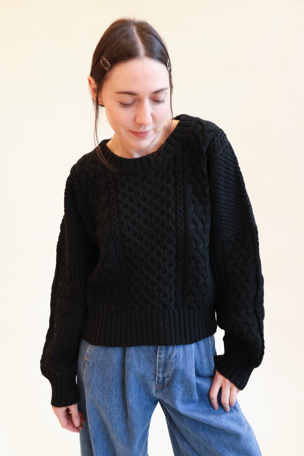 Fisherman Sweater Onyx