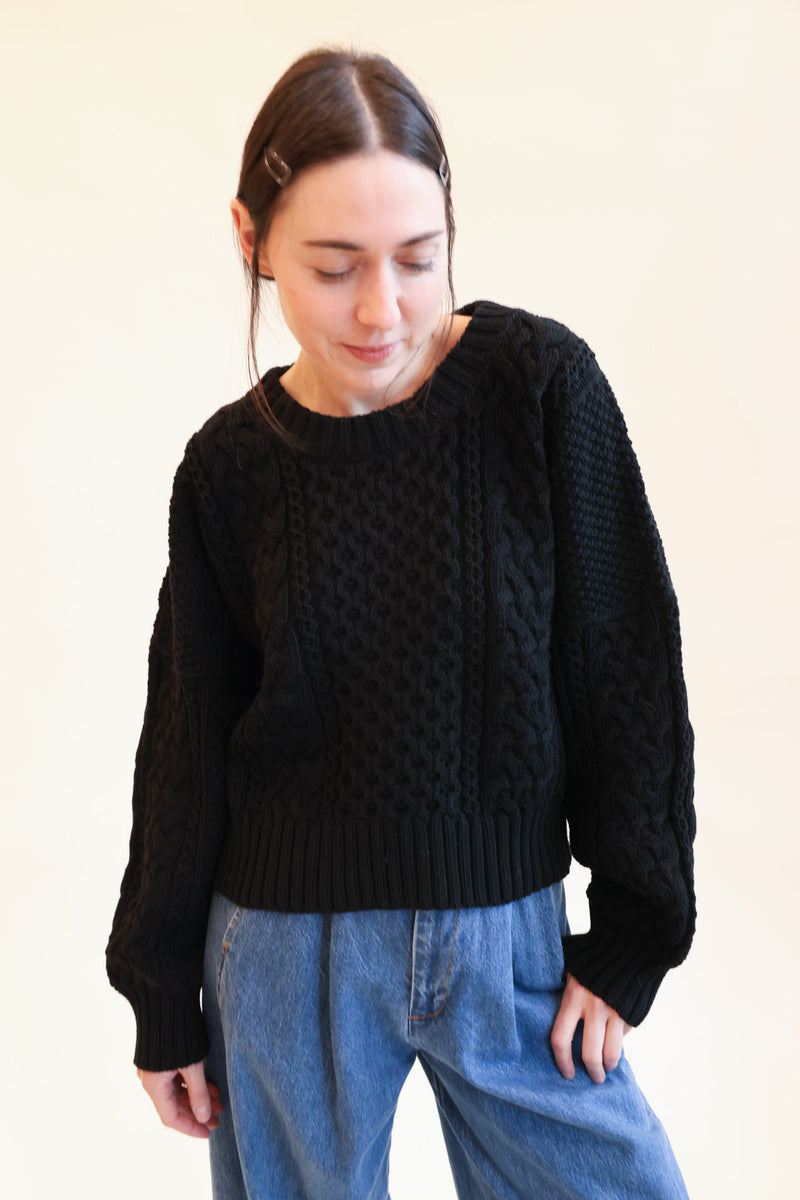 Fisherman Sweater Onyx