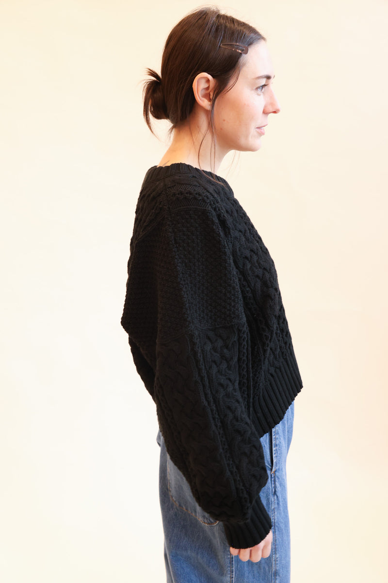 Fisherman Sweater Onyx