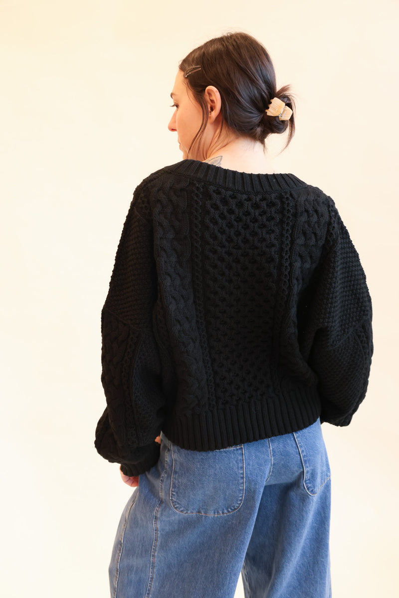 Fisherman Sweater Onyx