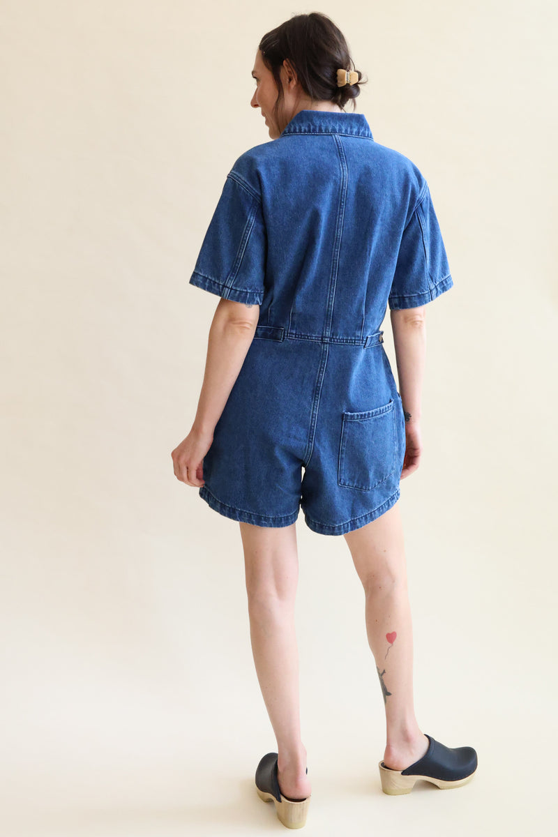 Bree Jumpsuit Medium Blue Wash