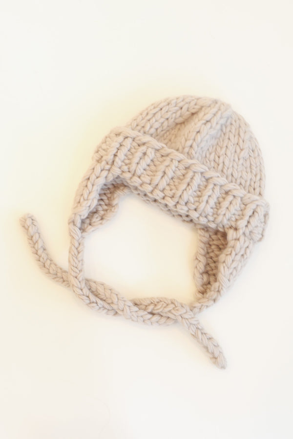 Handknit Hat Putty