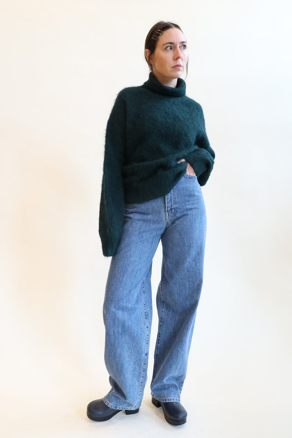 Wide Leg Jean Vintage Wash