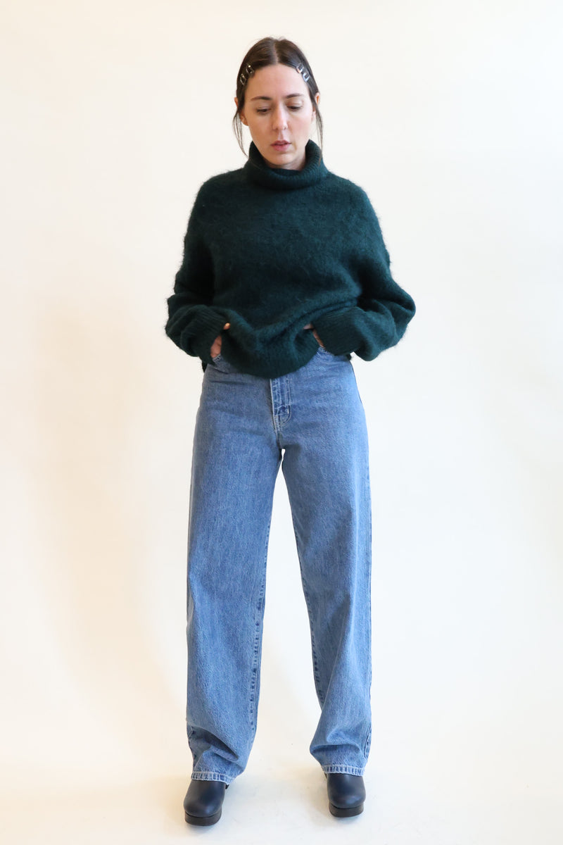 Wide Leg Jean Vintage Wash