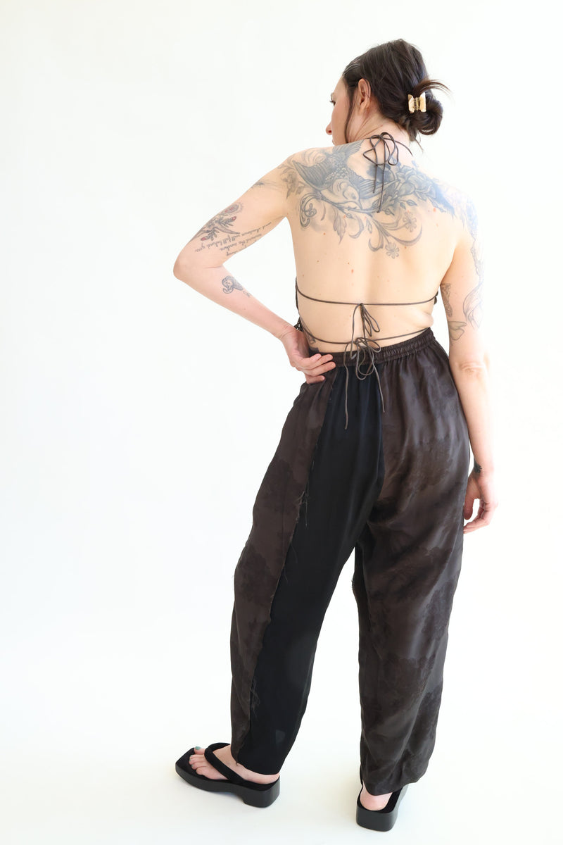 Handmade Crochet Top Brown