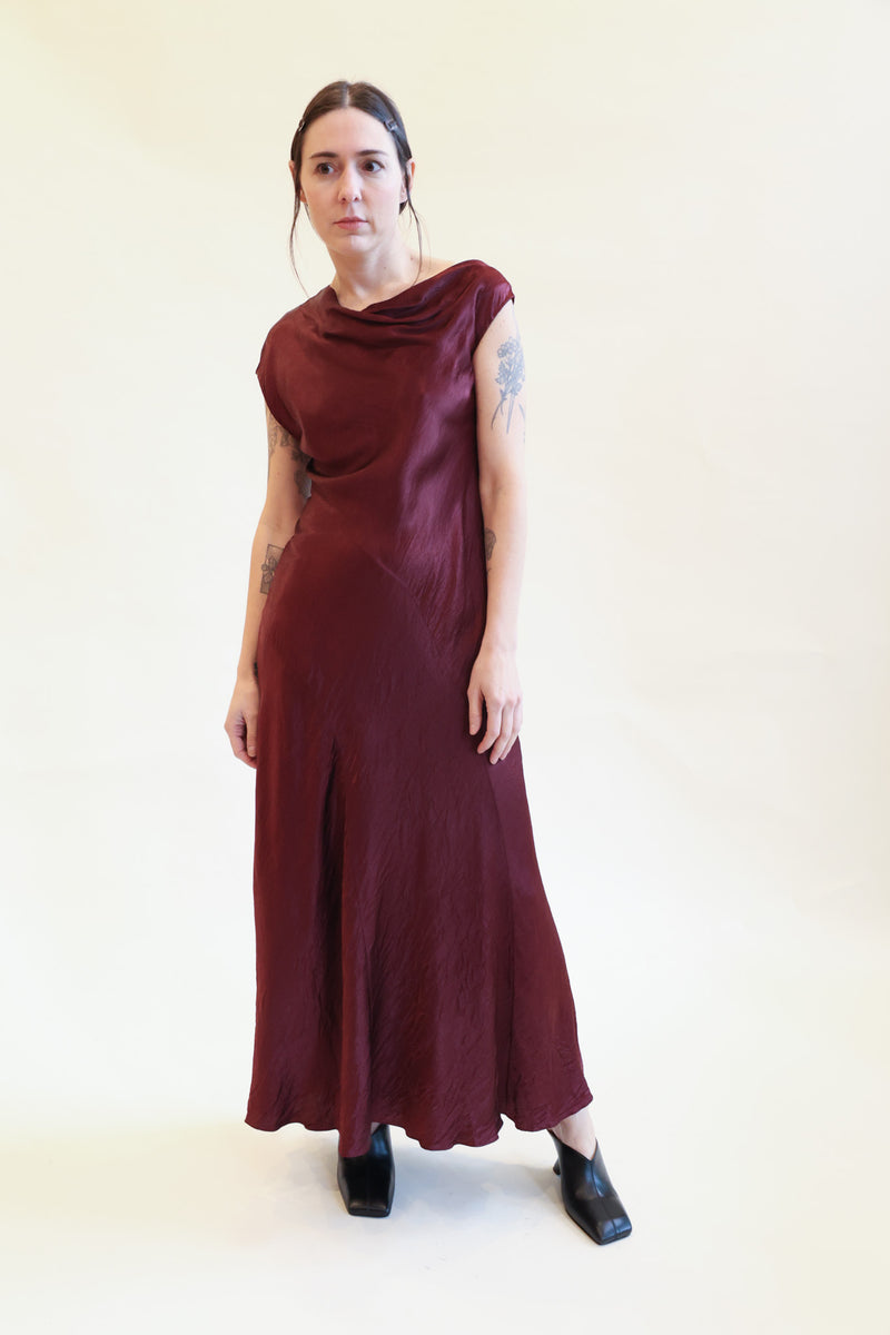 New Luster Dress Merlot