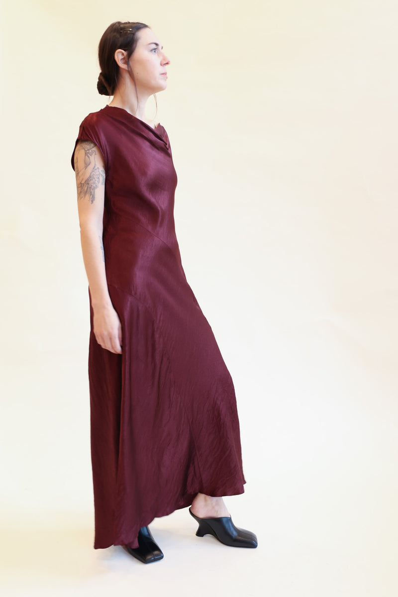 New Luster Dress Merlot