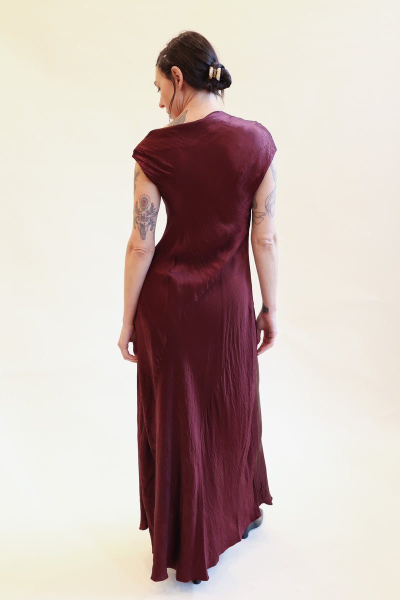 New Luster Dress Merlot