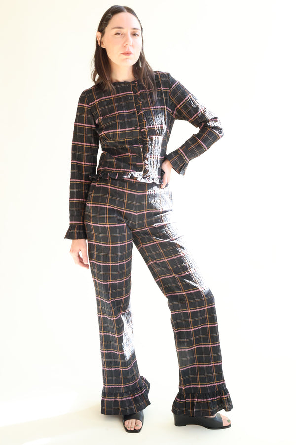 Callum Pant Viv Plaid