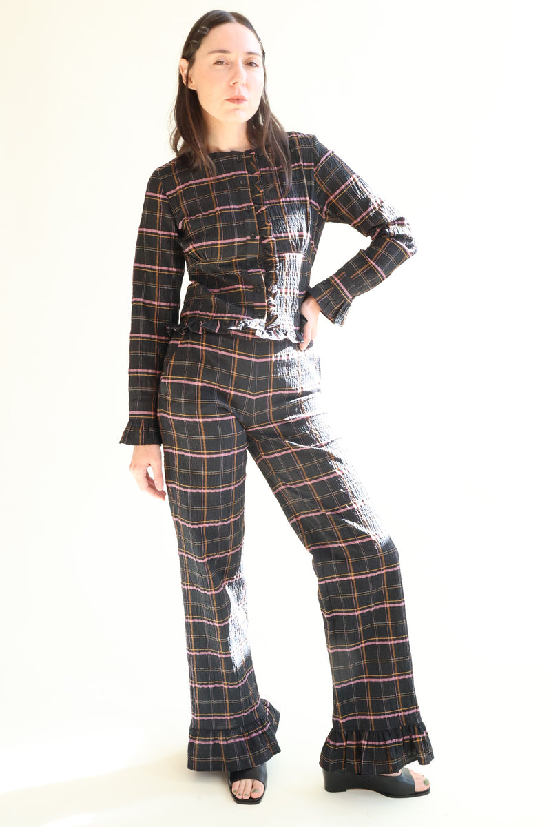 Callum Pant Viv Plaid