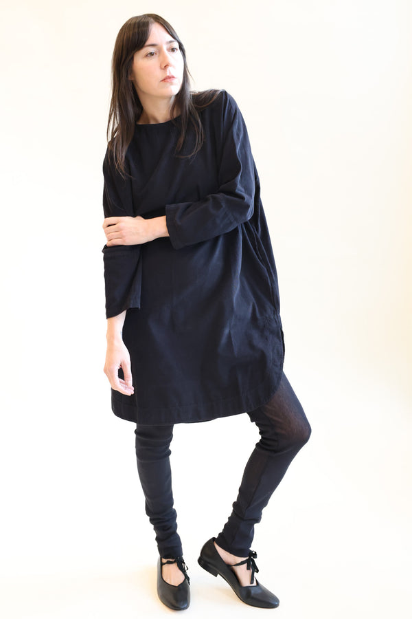 Painter Dress Dark Navy