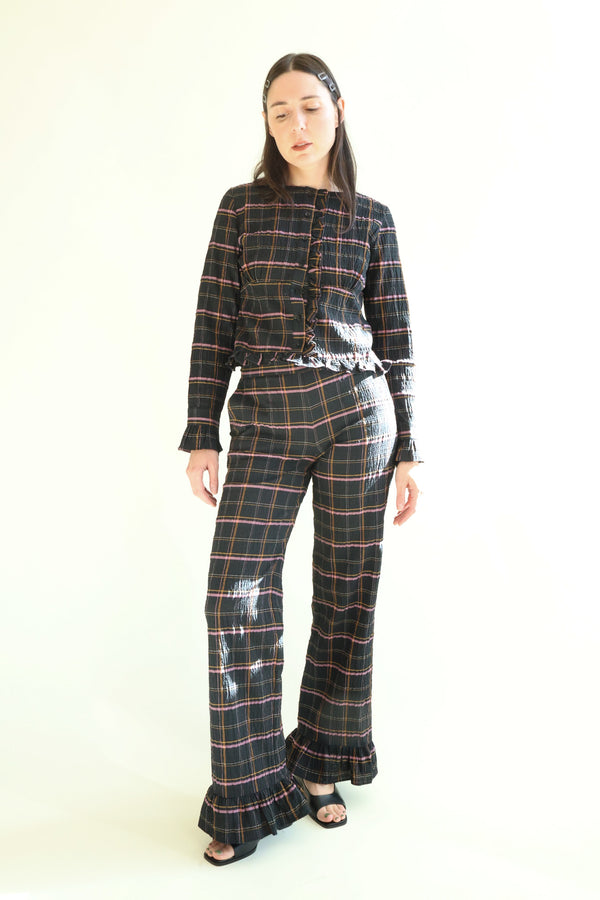 Callum Pant Viv Plaid