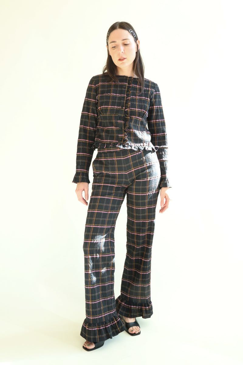 Callum Pant Viv Plaid