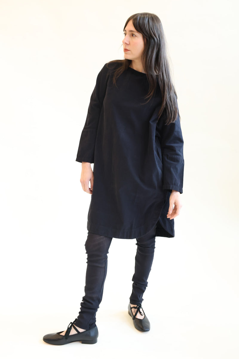 Painter Dress Dark Navy