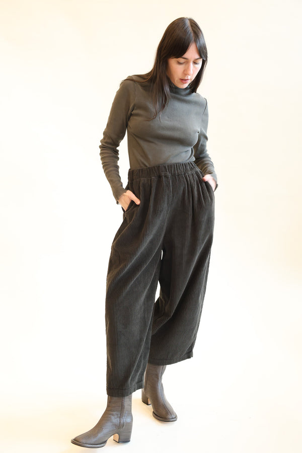 Wide Pants Dark Forest