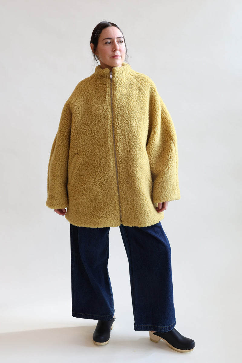 Virgin Wool Jacket Mimosa