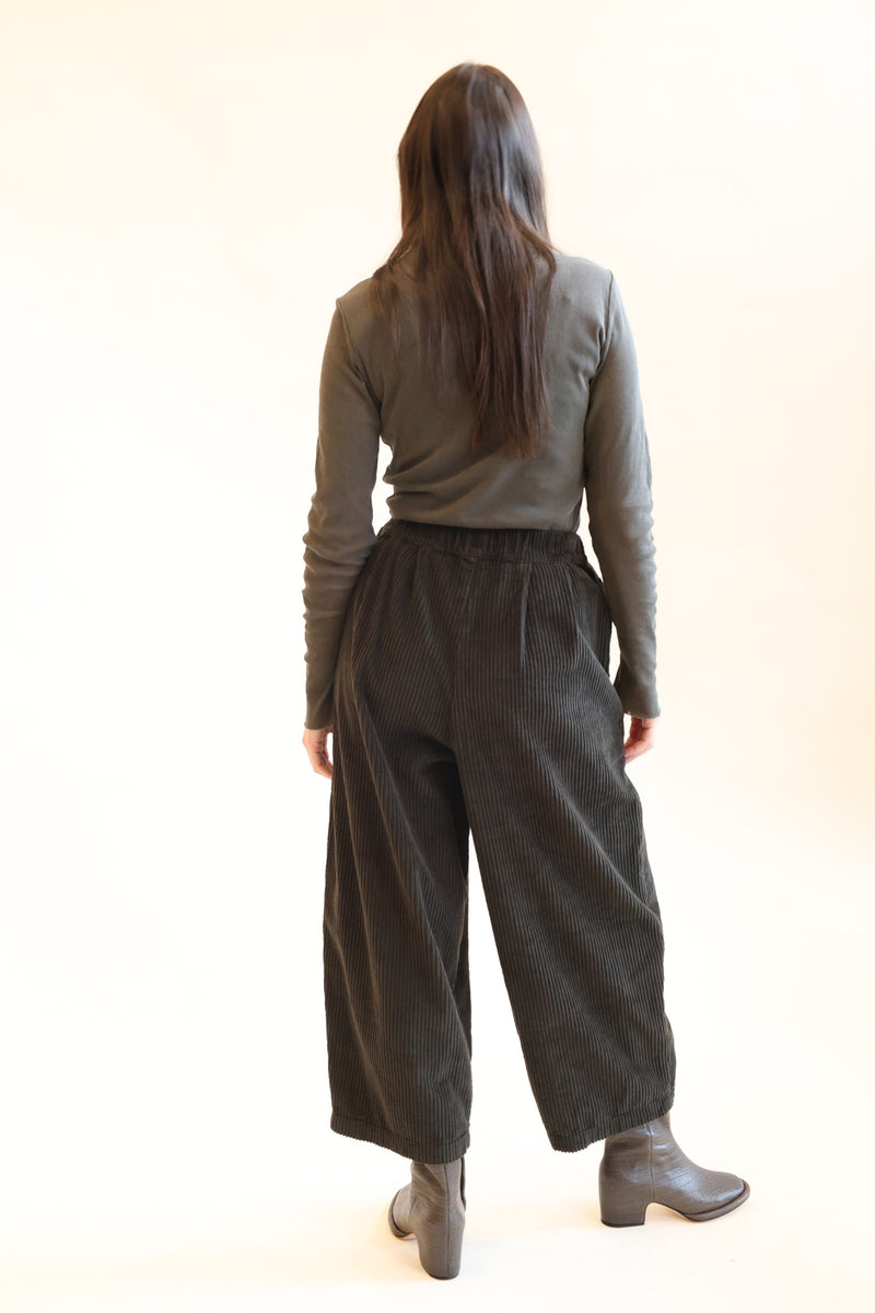 Double Mesh Turtleneck Slate