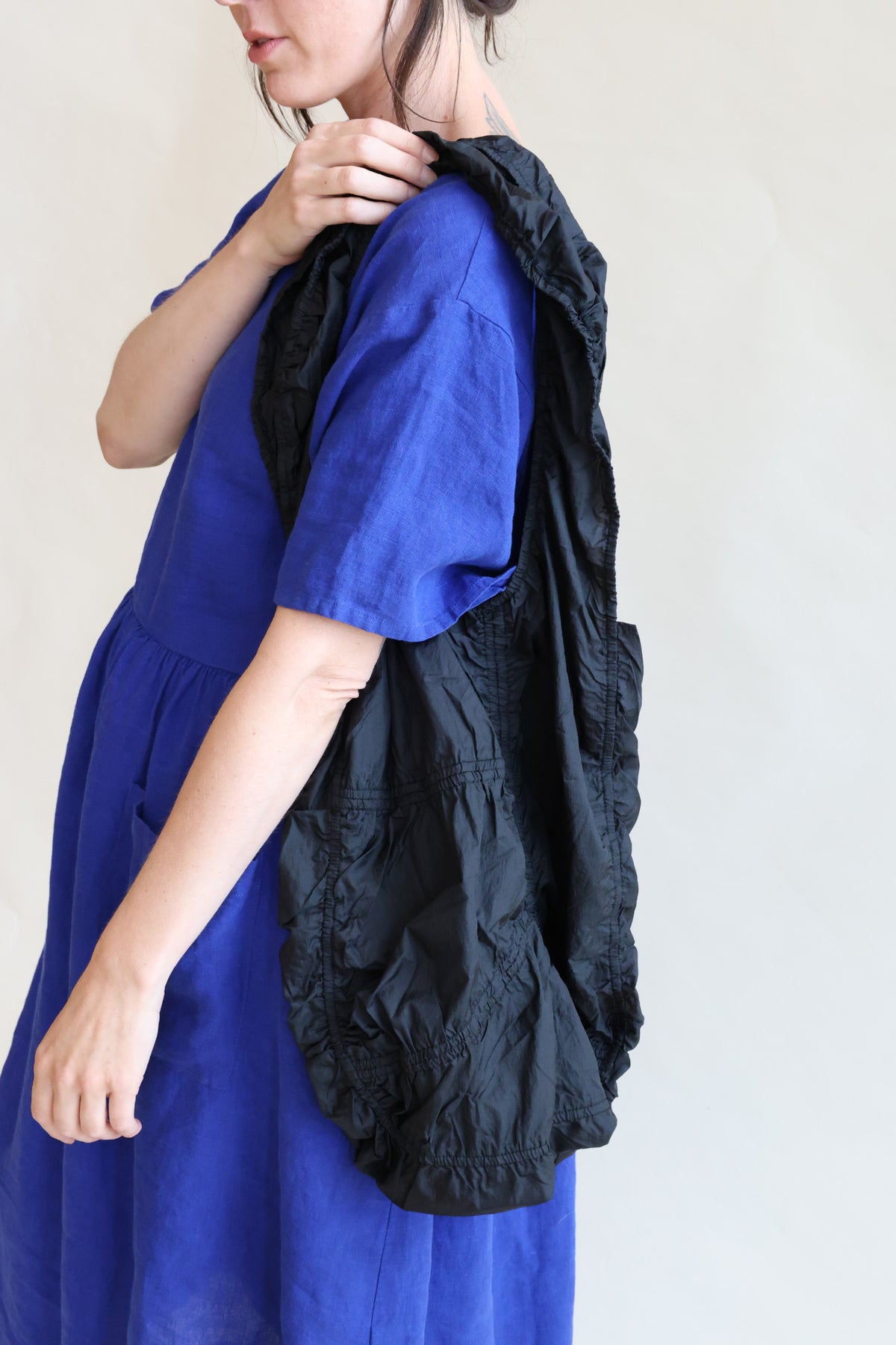 RATS/PARACHUTE BAG II ×PORTER NAVY Porter Navy Daily Packable 2 Way Pack | Kindred Black
