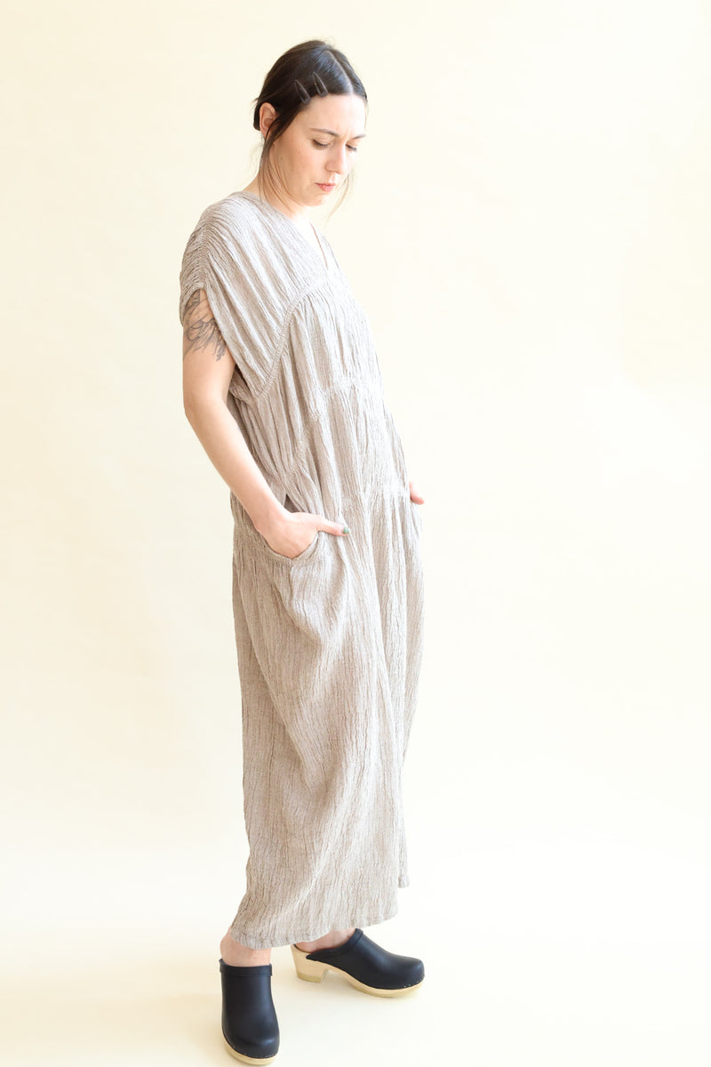 Accordion Jumpsuit Ash