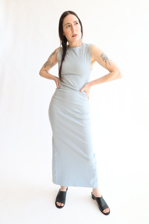 Cashmere Crochet Dress with Slip Sand Pink – Rhoan