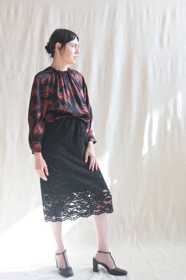 Mila Skirt Black Lace