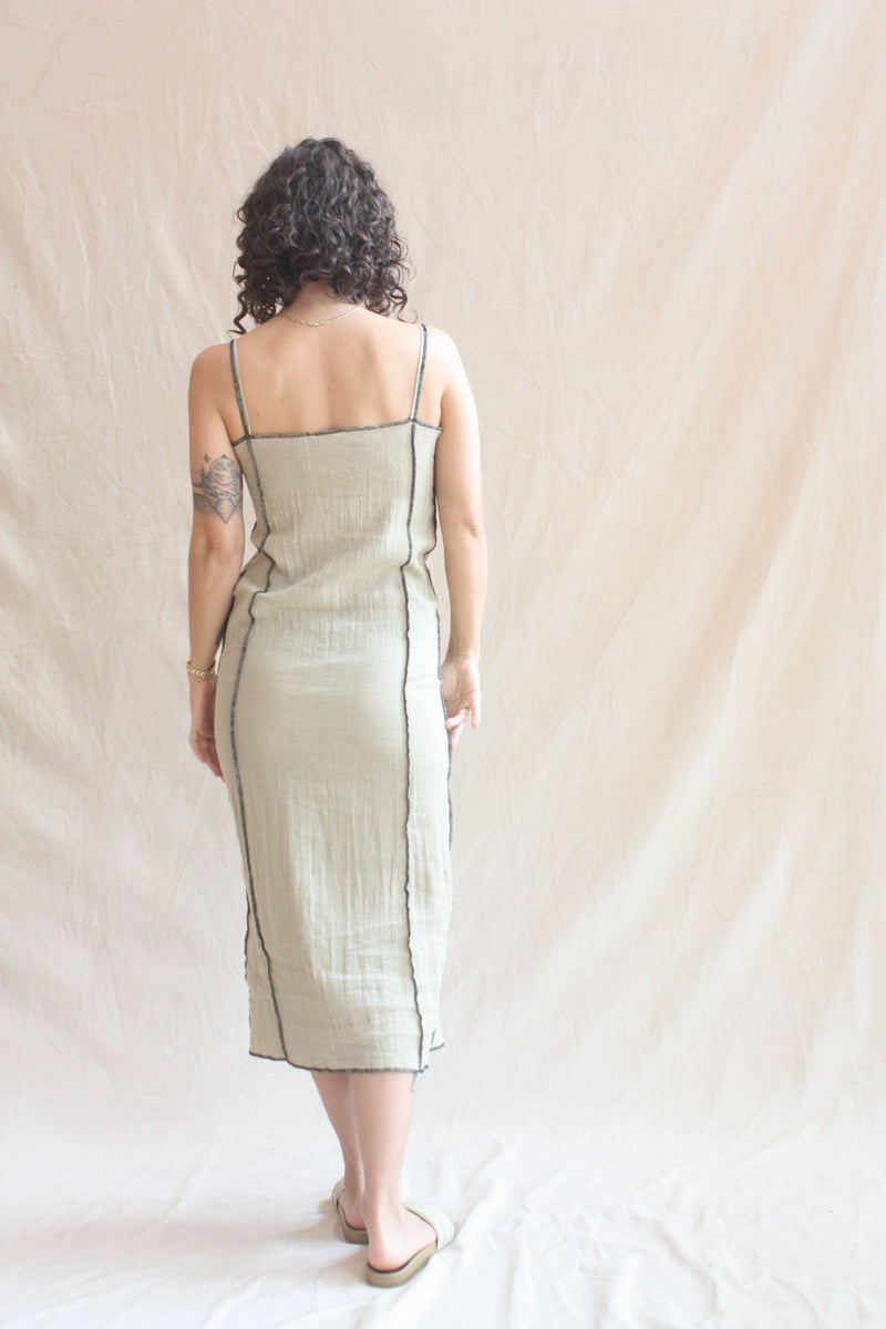 Shok Slip Dress Undyed