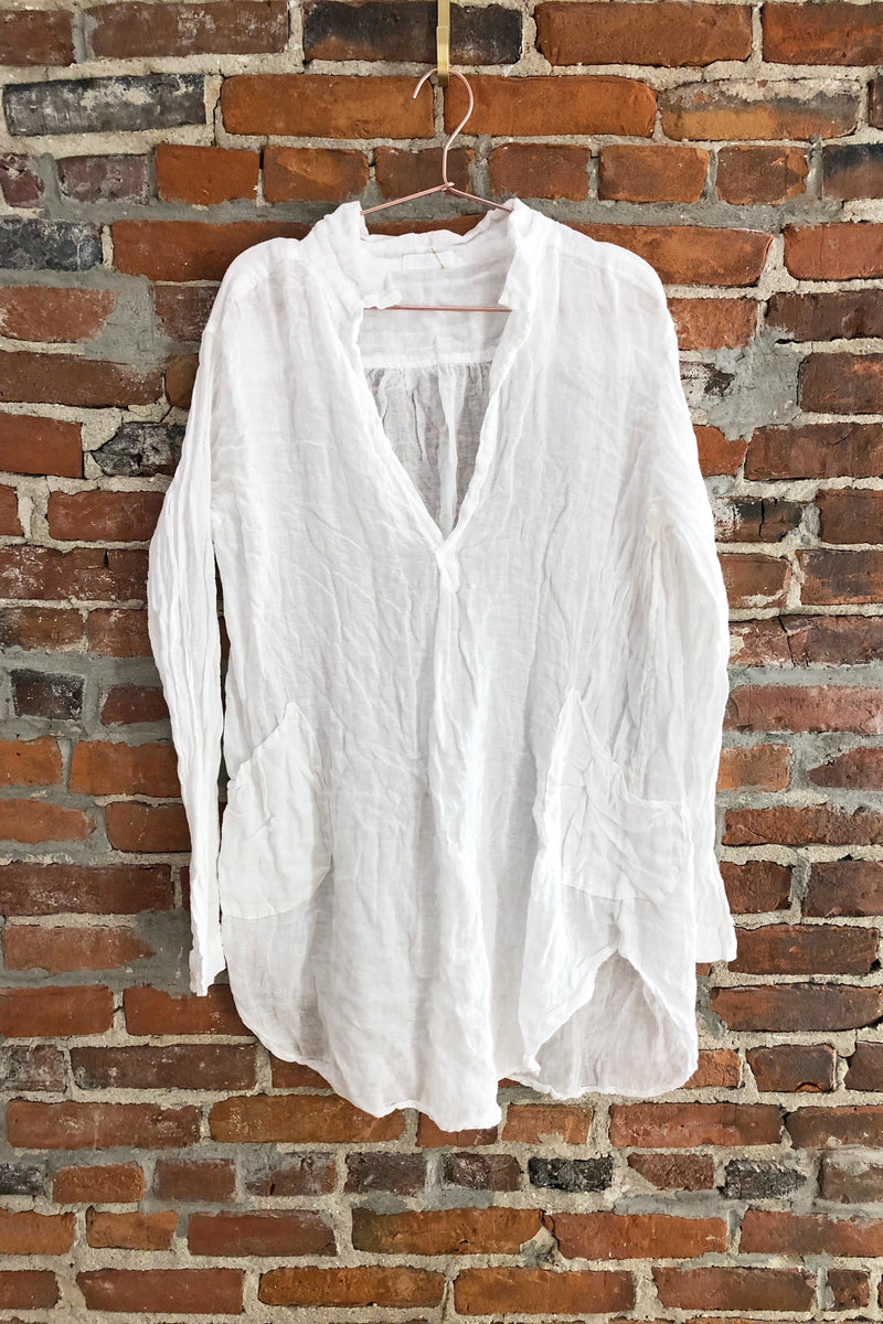 Teton Tunic White