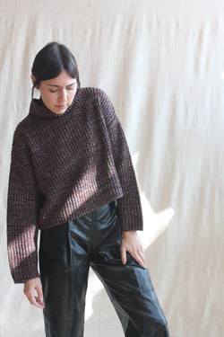 Aries Sweater Brown Multi