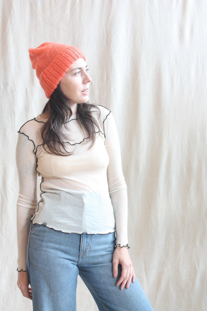 Paige Beanie Coral