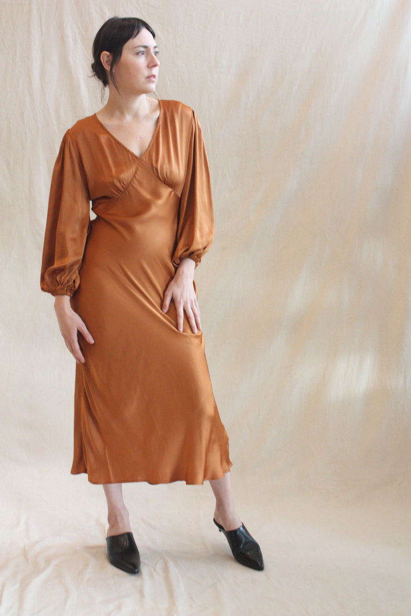 Athena Dress Terracotta – Rhoan Athena Dress Terracotta – Rhoan