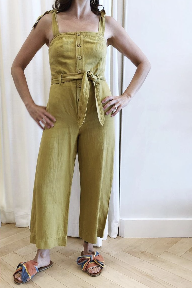 Deja Jumpsuit Mustard