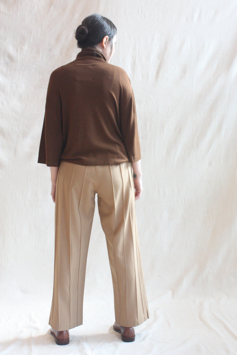 Tailoring Relaxed Pants Camel
