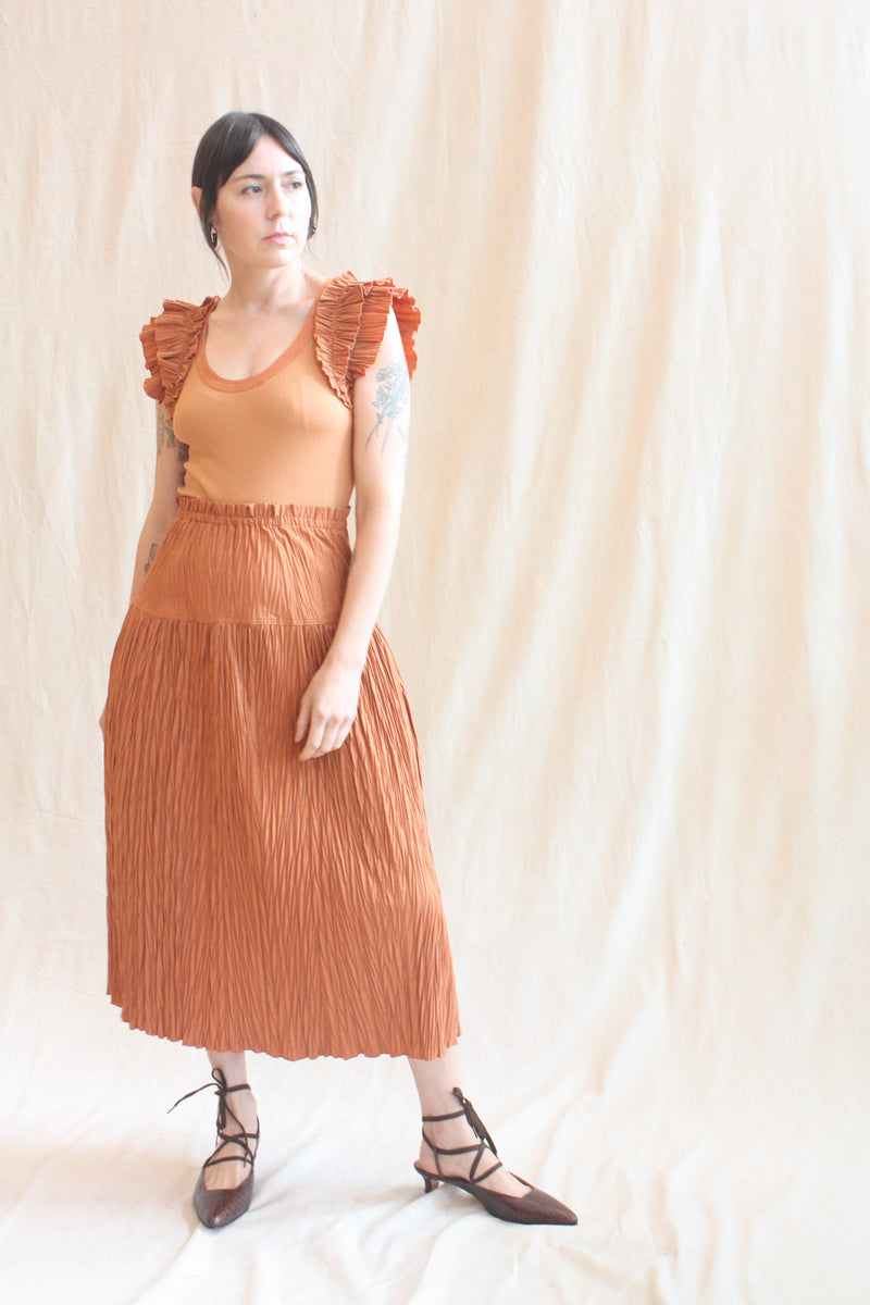 Virginia Dress Chestnut